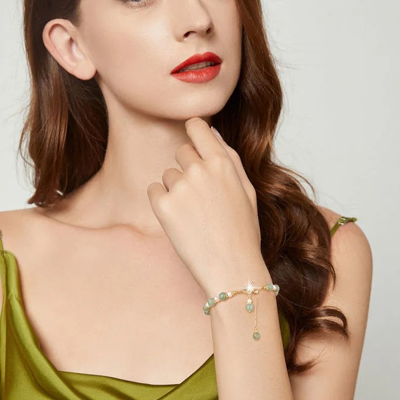 Wholesale Pearl Four Leaf Clover Bracelet